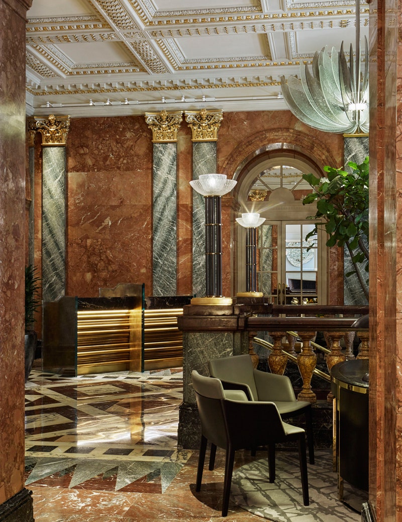 Интерьеры отеля Mandarin Oriental Hyde Park в Лондоне после редизайна