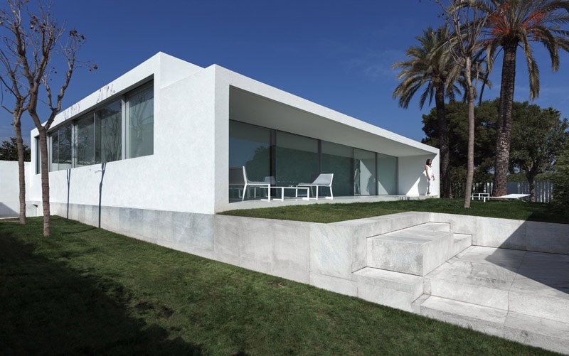 «Дышащий» дом в Кастельоне работа архитекторов из бюро Fran Silvestre Architects