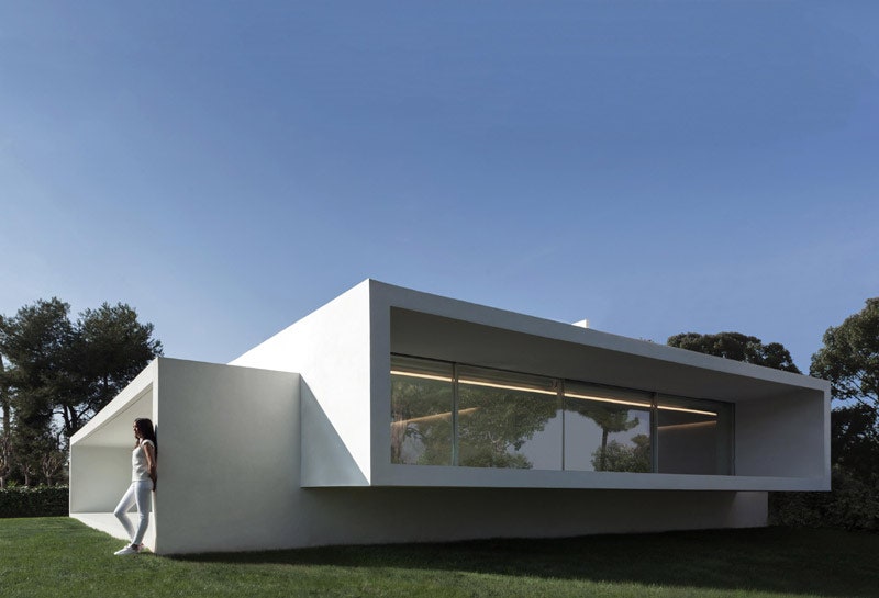 «Дышащий» дом в Кастельоне работа архитекторов из бюро Fran Silvestre Architects
