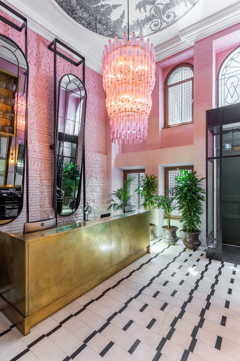 Отель Emir в Стамбуле фото интерьеров гостиницы испанской сети Room Mate