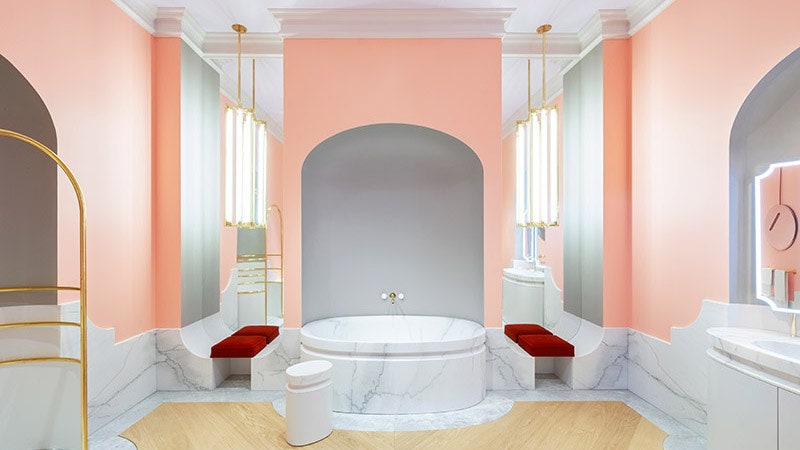 Jacob Delafon и модельер Алексис Мабий создали коллекцию для ванной La Collection