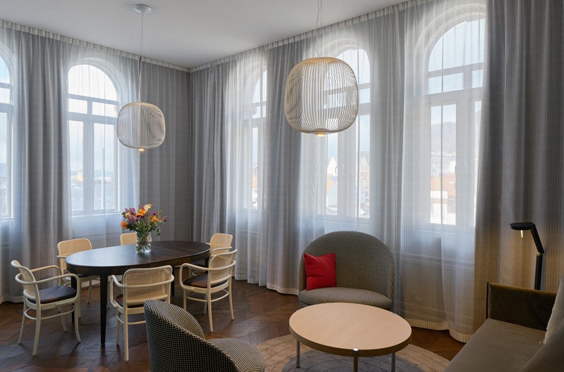 Отель Børs в Норвегии работа архитекторов из студии Claesson Koivisto Rune