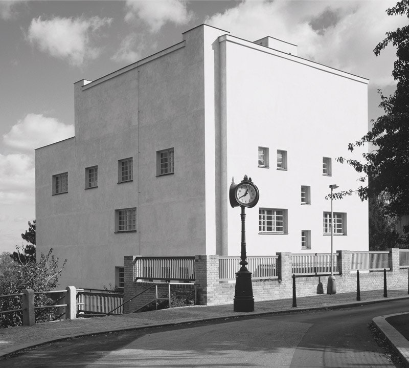Архитектор Адольф Лоос Вилла Мюллера Чехия 1930. Фото Vaclav Sedy.