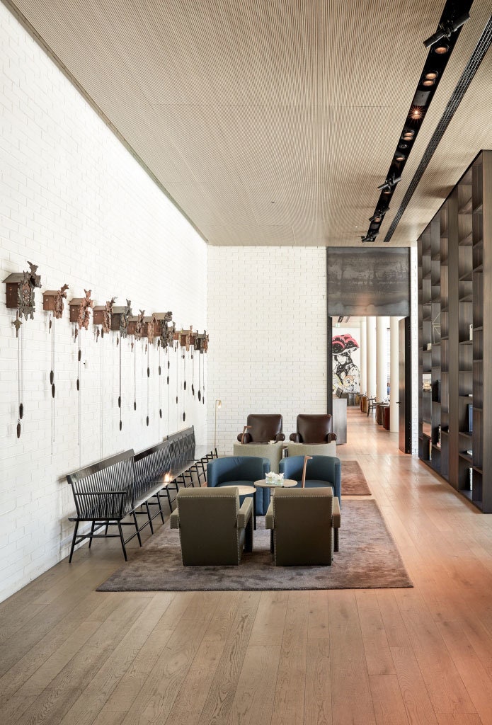 Отель The Roomers в БаденБадене минималистичные интерьеры от Пьеро Лиссони