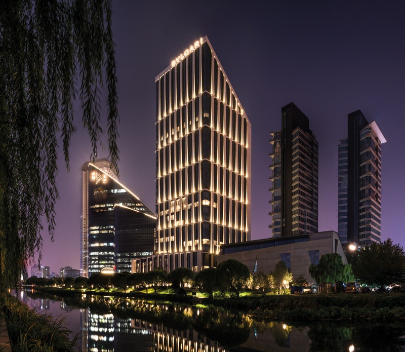 Отель Bvlgari в Пекине работа архитектурного бюро Antonio Citterio Patricia Viel