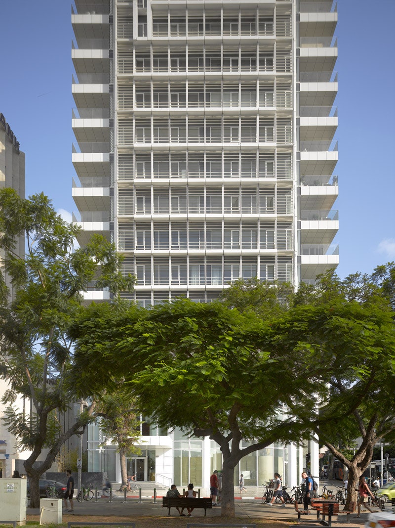 Башня Ротшильда жилой комплекс по проекту Ричарда Мейера в ТельАвиве
