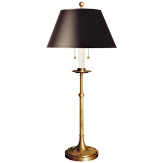Настольная лампа Dorchester Club латунь бумага дизайнер Сэнди Чапман Visual Comfort  Co.