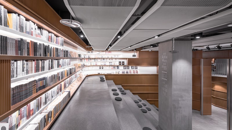 Книжный магазин AltLife в Нинбо в Китае по проекту Kokaistudios