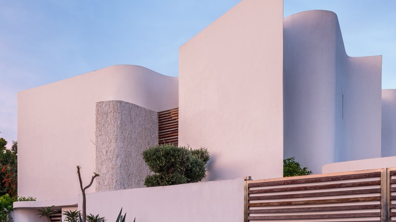 Белая вилла Z в Касабланке от архитектора Мухаммеда Амина Сиана | Admagazine
