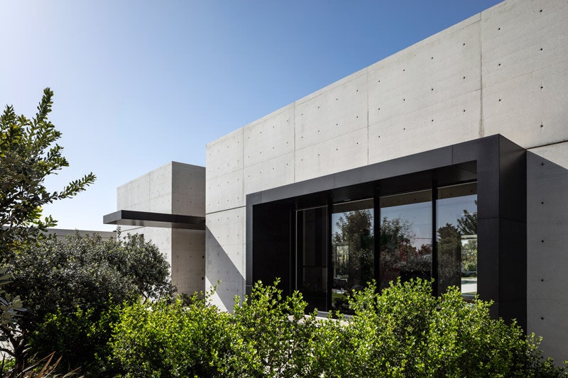 Дом в форме буквы Т в Израиле работа архитекторов бюро Studio de Lange