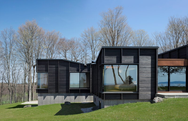 Тройной дом на озере Мичиган от бюро Desai Chia Architecture