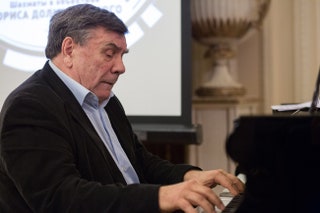 Пианист Владимир Свешников.