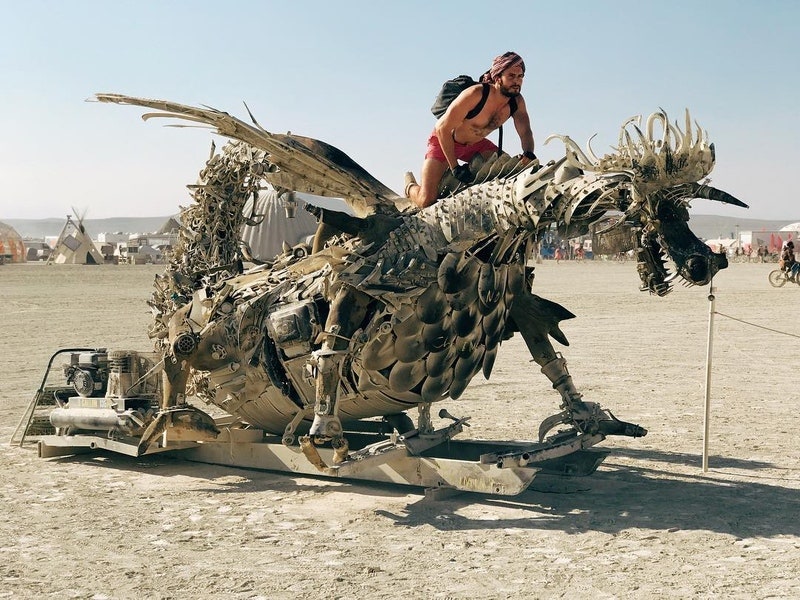 Burning Man 2017 фото самых красивых скульптур и инсталляций из Instagram