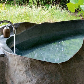 Ванна на открытом воздухе: 22 примера