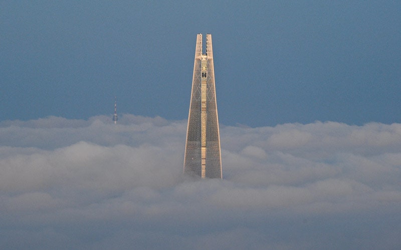 Самое высокое здание в Южной Корее небоскреб Lotte World Tower