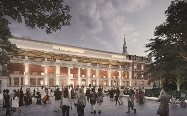 Проект расширения Национального музея Прадо в Мадриде от Foster  Partners | Admagazine