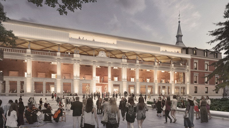 Проект расширения Национального музея Прадо в Мадриде от Foster  Partners | Admagazine