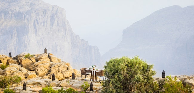 Отель Anantara Al Jabal Al Akhdar в Омане на краю обрыва | Admagazine