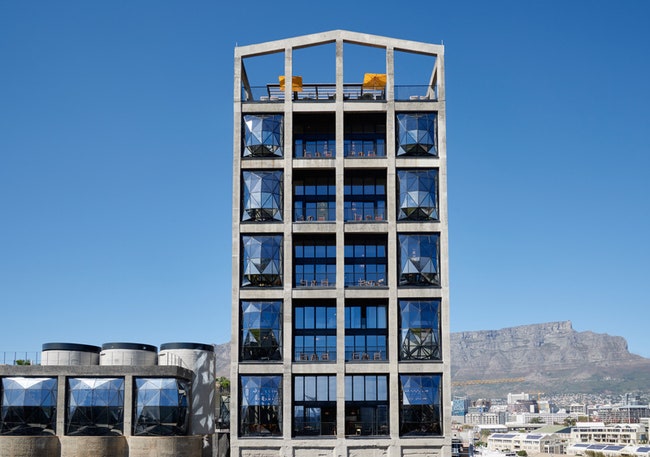 Отель The Silo в здании элеватора в Кейптауне фото интерьеров | Admagazine