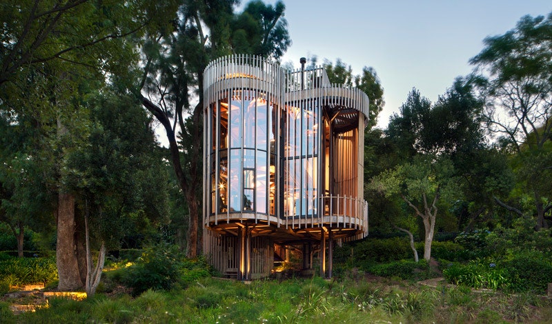 Лесной дом в Кейптауне от архитектурного бюро Malan Vorster