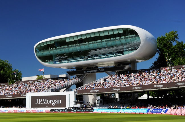 Медиацентр на стадионе для крикета Lord`s Cricket Ground в Лондоне