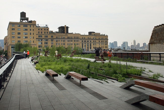 Парк High Line на Манхэттене