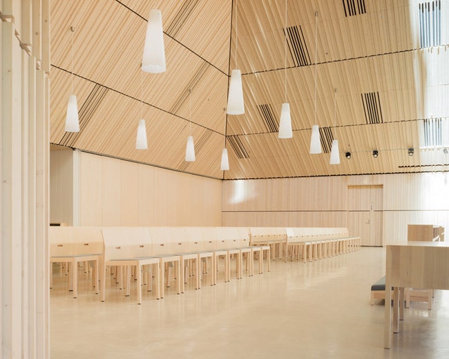 Церковь Сувела в Финляндии здание отделанное медью | Admagazine