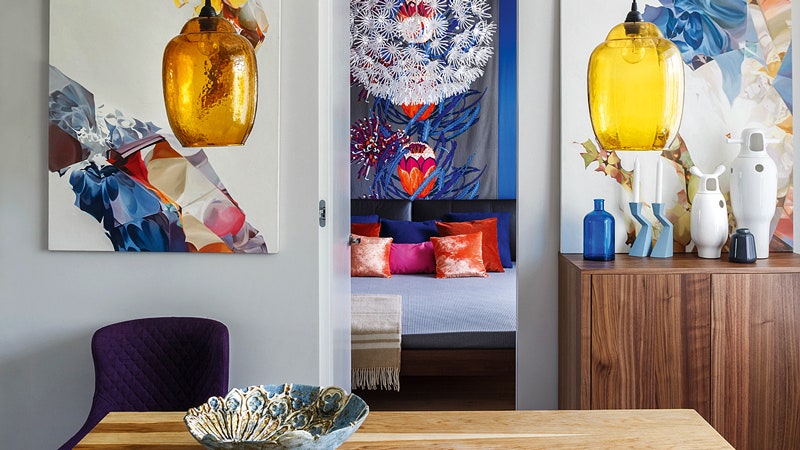 Квартира для любителей живописи интерьер от Ирины Крашенинниковой созданный под картины