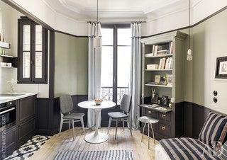 Квартира в Париже дизайнер Марианна Эвенну. Нажмите на фото чтобы посмотреть все интерьеры квартиры....