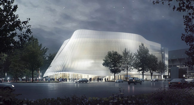 Концертный зал в Пекине проект здания от бюро MAD | Admagazine