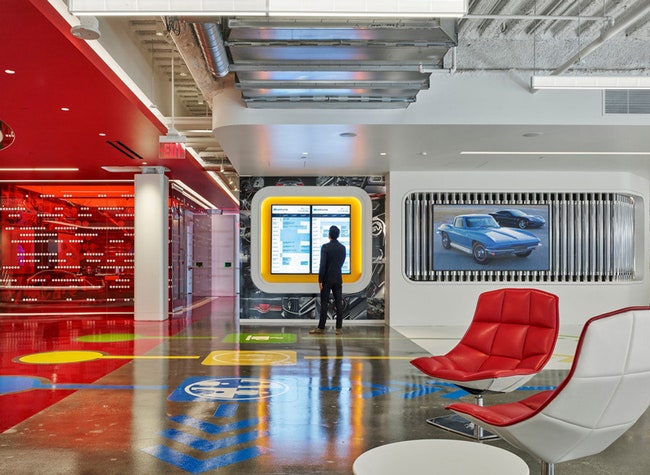 Офис автомобильной компании в ЛосАнджелесе фото интерьеров от MM Creative Studio | Admagazine