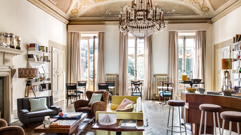Отель AdAstra во Флоренции фото обновленных интерьеров старинного палаццо | Admagazine