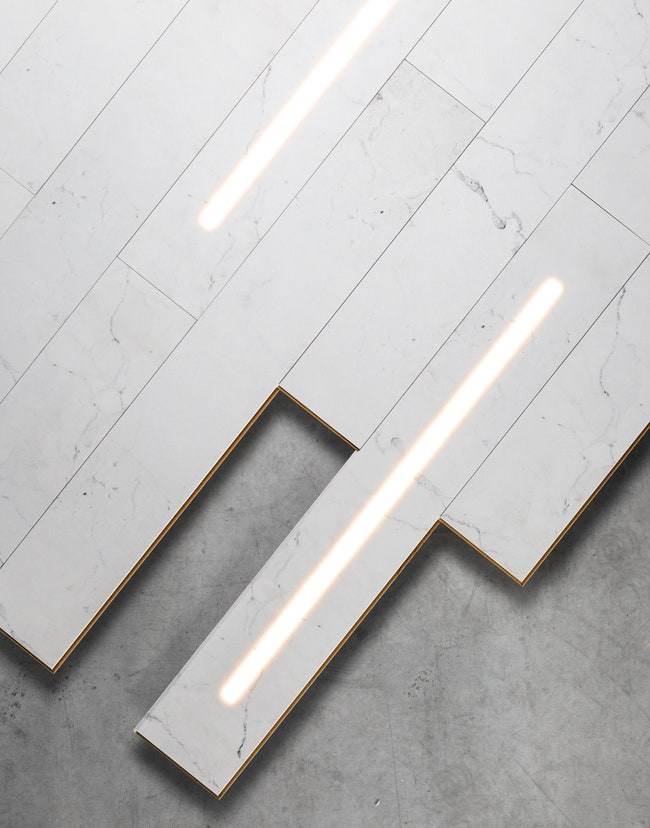 Стеновые панели со встроенными светодиодами технология Hyde от бельгийского бюро Kovr | Admagazine