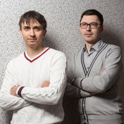 Сергей Бахарев и Дмитрий Жигалев из студии «Однушечка» разработавшие и курировавшие проект.