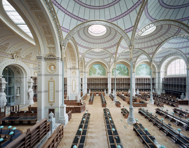 Национальная библиотека Франции в Париже фото интерьеров после реконструкции | Admagazine