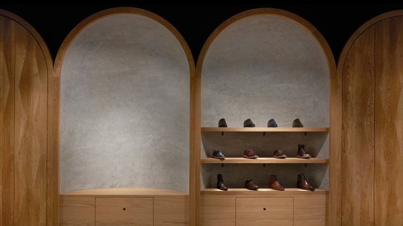 Обувной бутик Faust в Осло работа архитектурной студии Snøhetta | Admagazine
