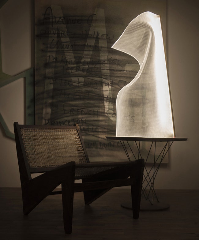 Светильники Gweilo полотно из света от канадской дизайнстудии Partisans | Admagazine