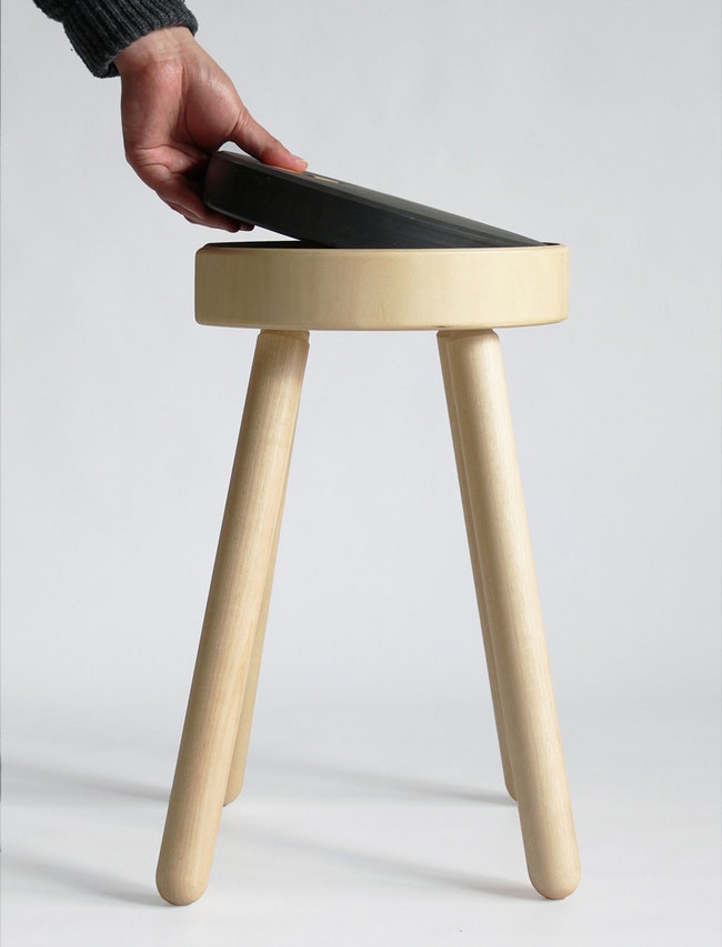 Табуретгрелка Warm от дизайнеров из японской студии Bouillon | Admagazine