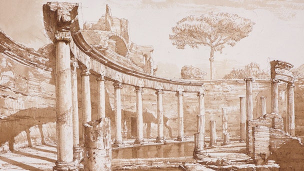 Римская архитектура в Пушкинском музее