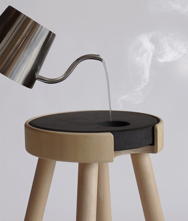 Табуретгрелка Warm от дизайнеров из японской студии Bouillon | Admagazine
