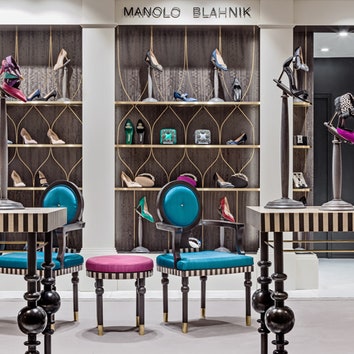 Новый бутик Manolo Blahnik в Лондоне