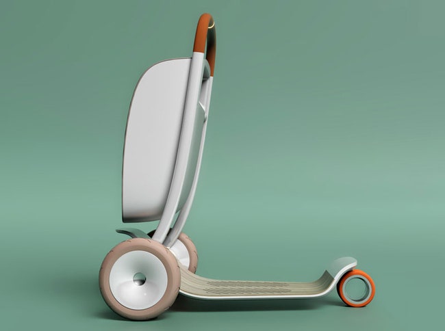 Скутер для пожилых Scooter for Life от английской студии PriestmanGoode | Admagazine