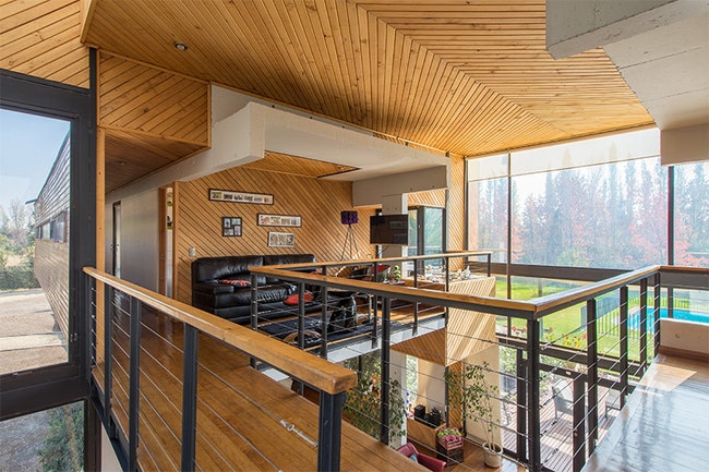 Семейный дом в Чили с 24метровым коридором по проекту архитекторов из бюро GITC | Admagazine