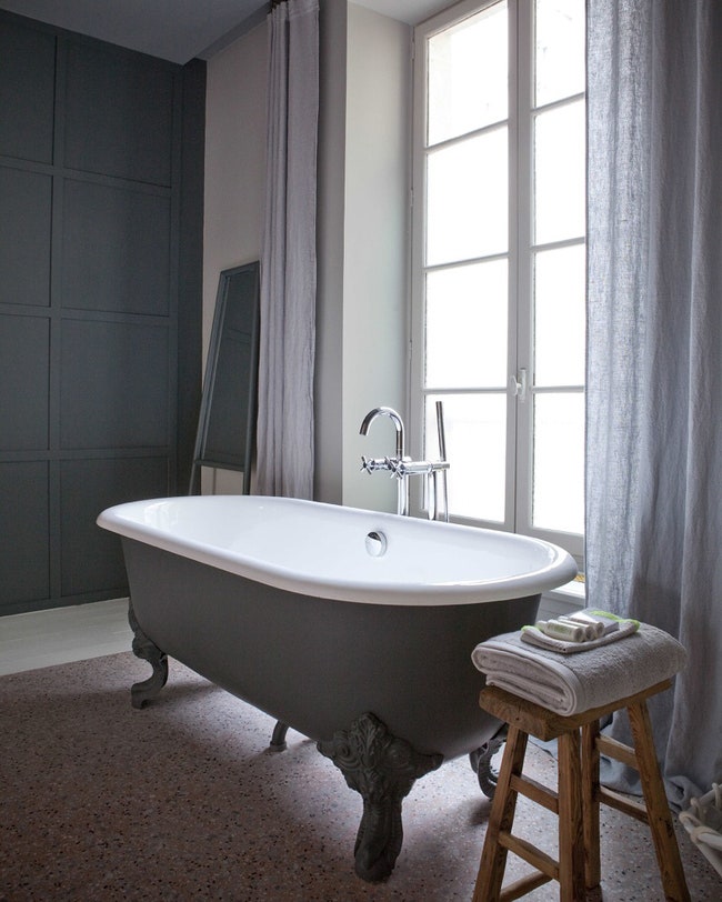 Двухкомнатная квартира в Париже интерьеры в пастельных тонах в Chez Marie Sixtine | Admagazine