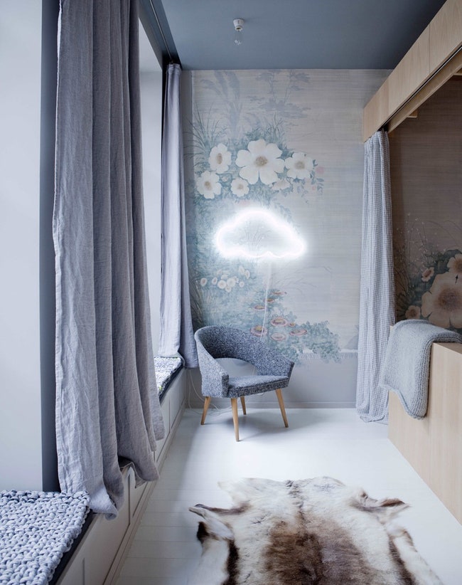 Двухкомнатная квартира в Париже интерьеры в пастельных тонах в Chez Marie Sixtine | Admagazine