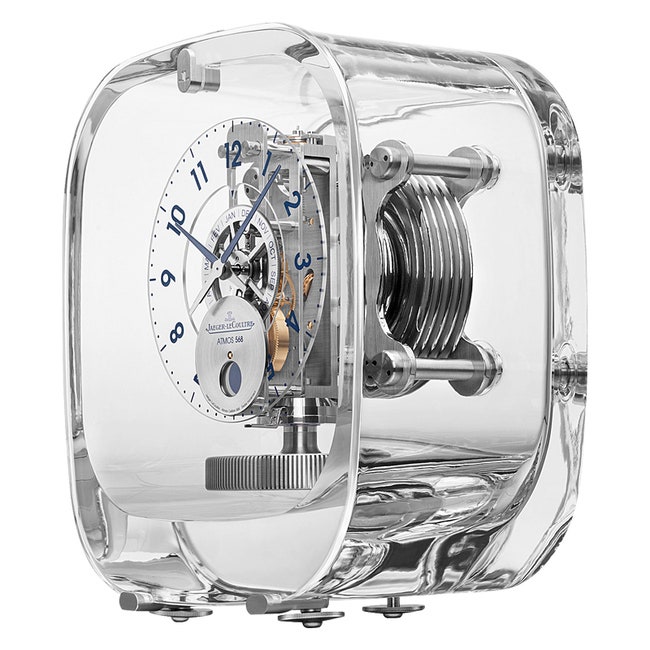 Новый корпус часов Atmos по дизайну Марка Ньюсона из хрусталя Baccarat | Admagazine