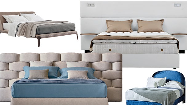 Удобные и красивые кровати от Natuzzi Italia Casamilano Mascheroni Vispring Turri | Admagazine