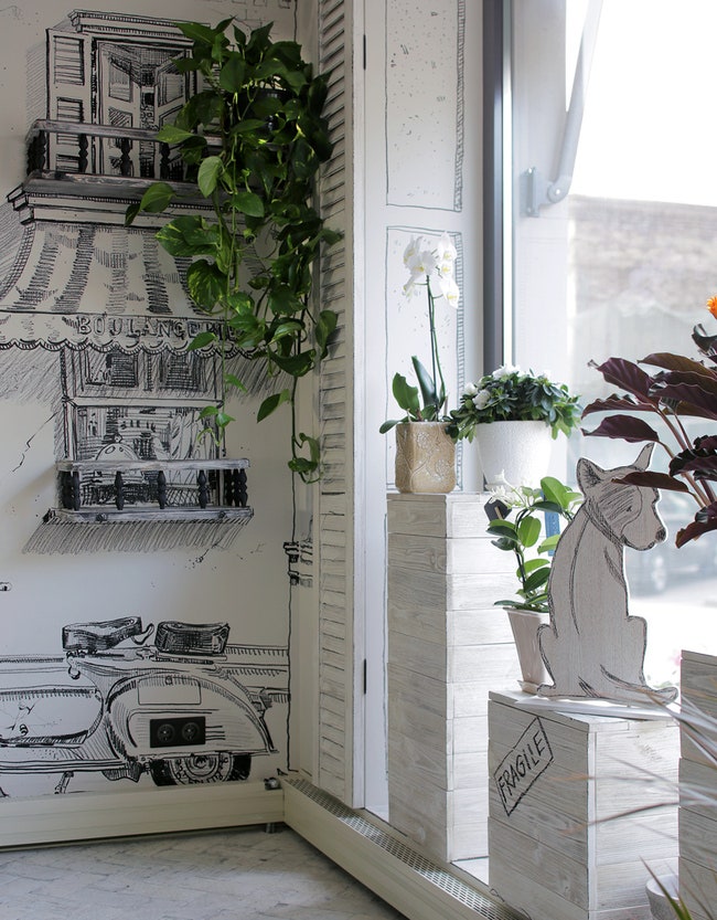 Магазин «Цветы и мечты» в Москве интерьеры от архитектора Ирины Чун из Chadesign | Admagazine