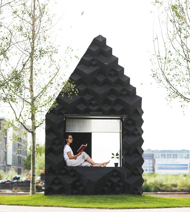 Дом в Амстердаме распечатанный на 3Dпринтере по проекту студии DUS architects | Admagazine