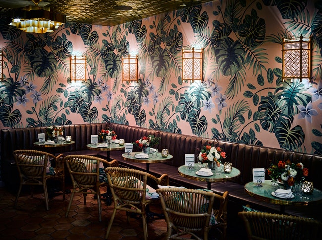 Устричный бар Leos Oyster Bar в СанФранциско дизайн Джона де ла Круза и Кена Фалька | Admagazine